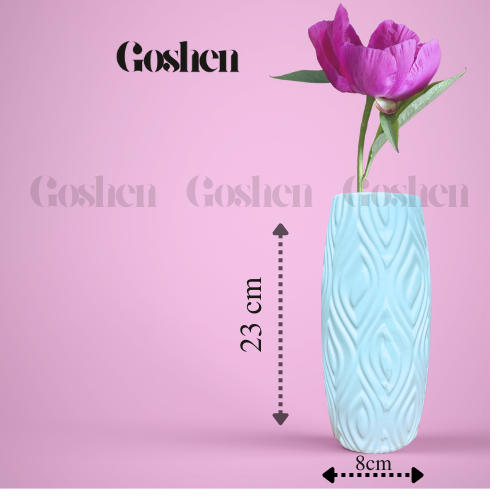 Lọ Hoa - Bình Hoa Nhựa Giả Gốm, Decor Tối Giản Nhưng Tinh Tế.