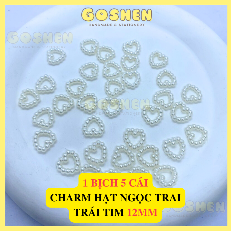 Charm Bông Tuyết, Charm Hạt Ngọc, Chuông, Hộp Quà Phụ Kiện Trang Trí Noel, Giáng Sinh