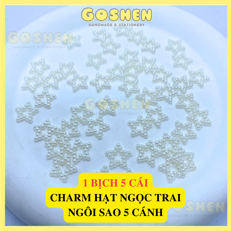 Charm Bông Tuyết, Charm Hạt Ngọc, Chuông, Hộp Quà Phụ Kiện Trang Trí Noel, Giáng Sinh