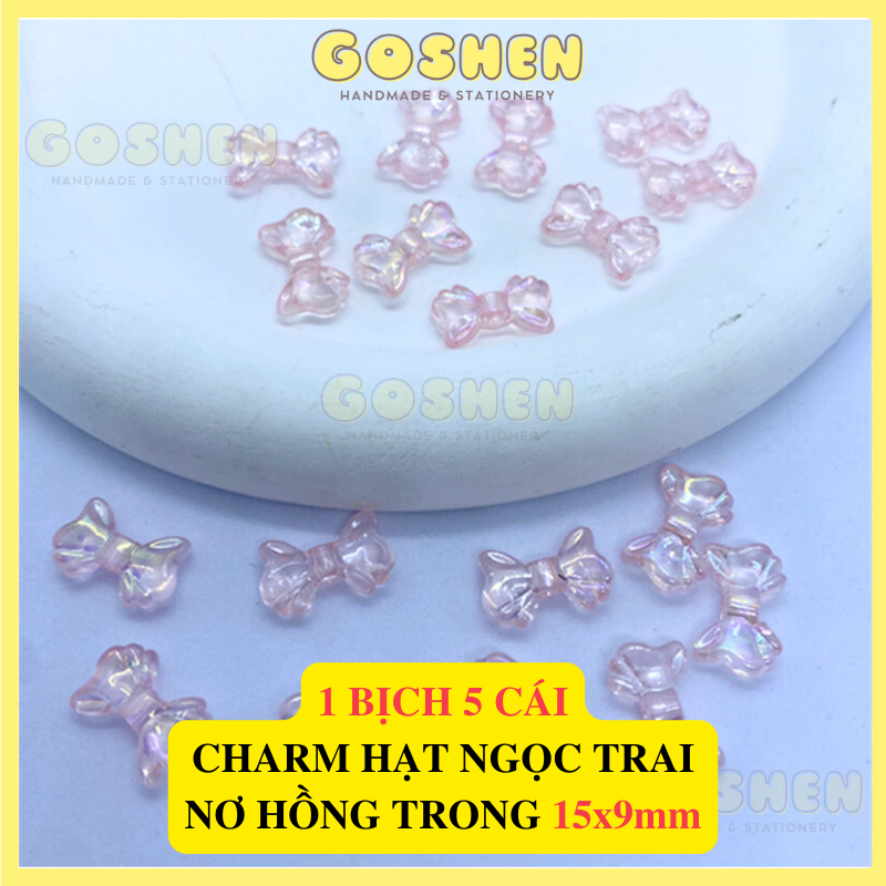 Charm Bông Tuyết, Charm Hạt Ngọc, Chuông, Hộp Quà Phụ Kiện Trang Trí Noel, Giáng Sinh