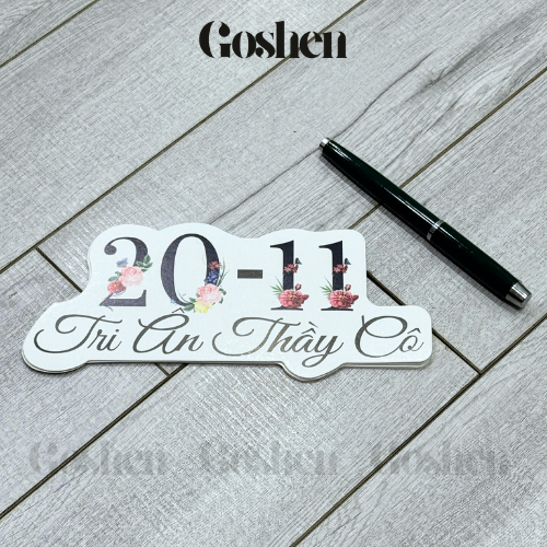 (Lẻ 1 cái) BANNER Theo Even, Nhiều Mẫu Mã, Dày, Cứng Cáp 12cm.