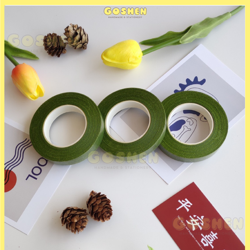 Cuộn Băng Keo Sáp Quấn Cành, Băng dính sáp cuốn, ruy băng giấy