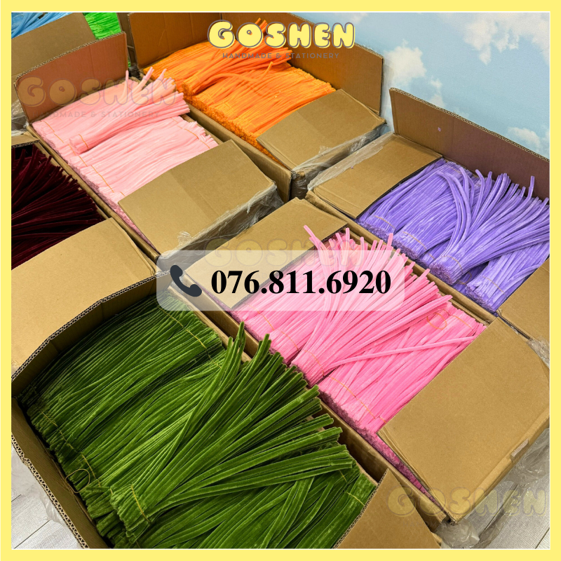 Kẽm Nhung Loại 1 Dày Đẹp Làm Hoa, Làm Đồ Handmade