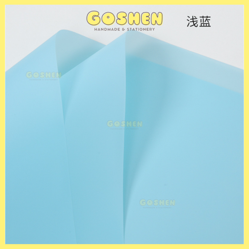 (58cm x 58cm) Giấy Bóng Mờ Trơn. Gói Hoa Gói Quà Dày Dặn