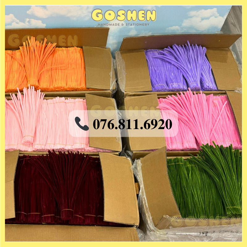 Kẽm Nhung Loại 1 Dày Đẹp Làm Hoa, Làm Đồ Handmade
