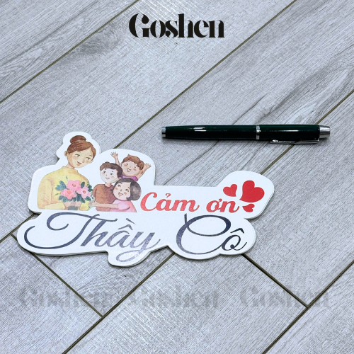 (Lẻ 1 cái) BANNER Theo Even, Nhiều Mẫu Mã, Dày, Cứng Cáp 12cm.