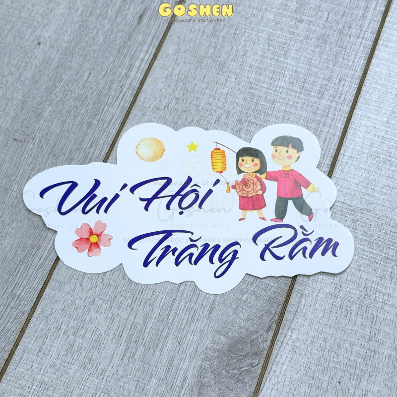 (Lẻ 1 cái) BANNER Theo Even, Nhiều Mẫu Mã, Dày, Cứng Cáp 12cm.