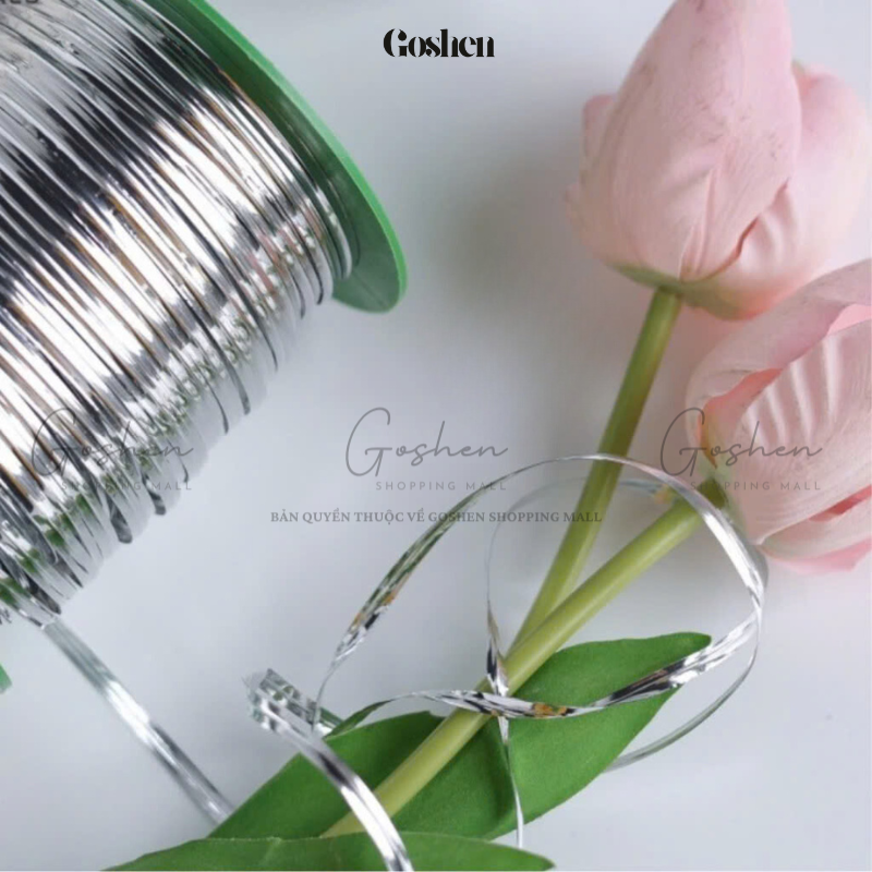 (Lẻ 5m) Dây Kẽm Bọc Nhựa Mềm Làm Đồ Handmade, Gói Hoa, Quà Tặng