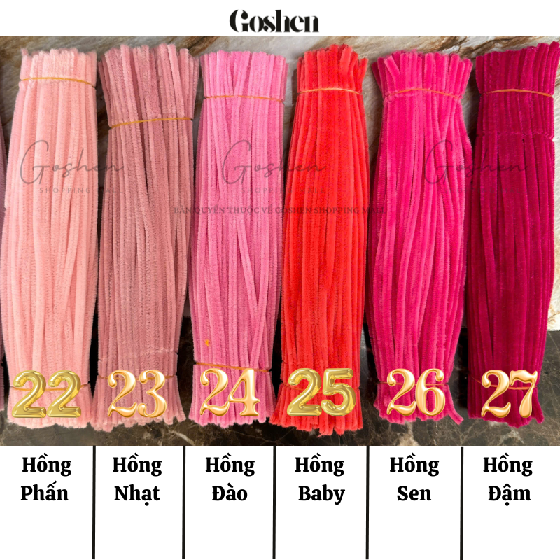 Kẽm Nhung Loại 1 Dày Đẹp Làm Hoa, Làm Đồ Handmade