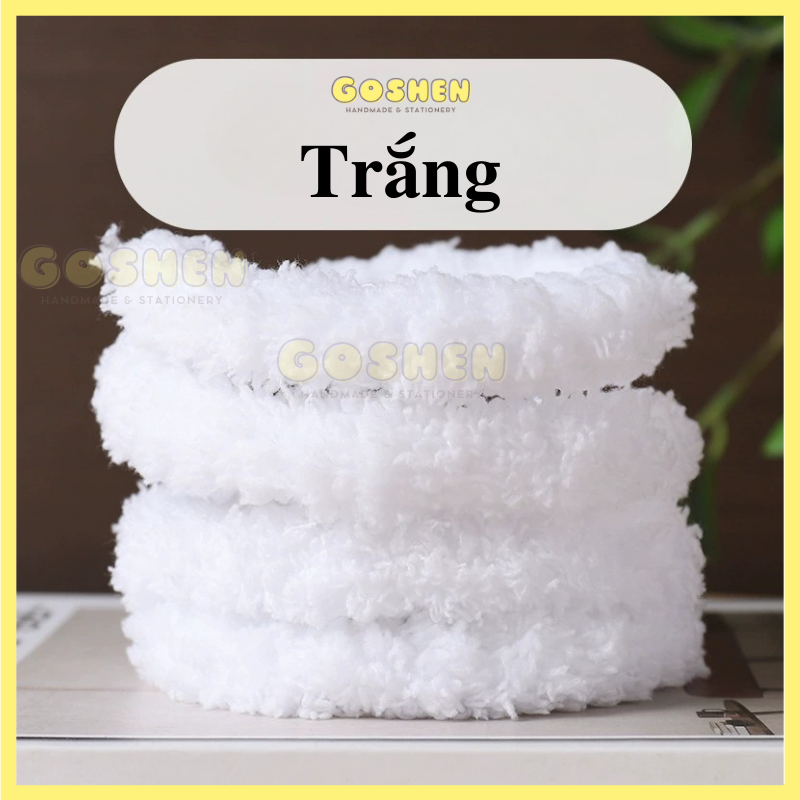 Kẽm Lông Làm Thú Bông, Kẽm Xù Làm Gấu Bông, Làm Đồ Handmade Đường Kính 15mm Dài 1m