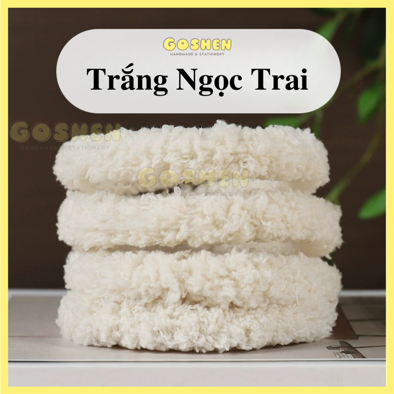 Kẽm Lông Làm Thú Bông, Kẽm Xù Làm Gấu Bông, Làm Đồ Handmade Đường Kính 15mm Dài 1m
