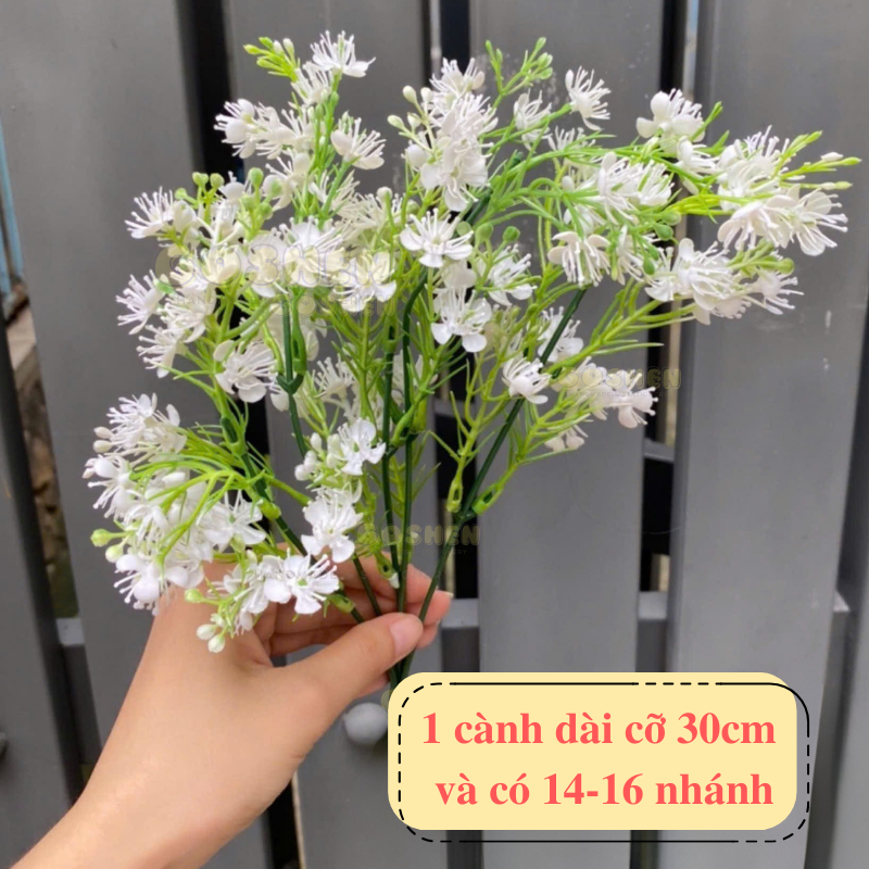 Cụm Điểm, Cành Điểm Nhiều Mẫu Điểm Hoa Giả , Hoa Sáp, Làm Oản, Tháp Bánh