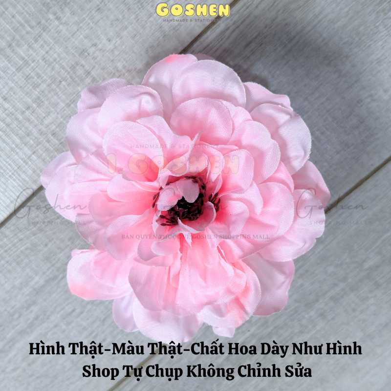 Đầu Bông Hoa Mẫu Đơn Vải - Handmade - Làm Oản Tài Lộc, Tháp Bánh Kẹo, Decor Quạt