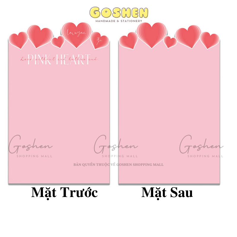 (35x50cm) Giấy Gói Hoa Trái Tim Cao Cấp Không Thấm Nước.