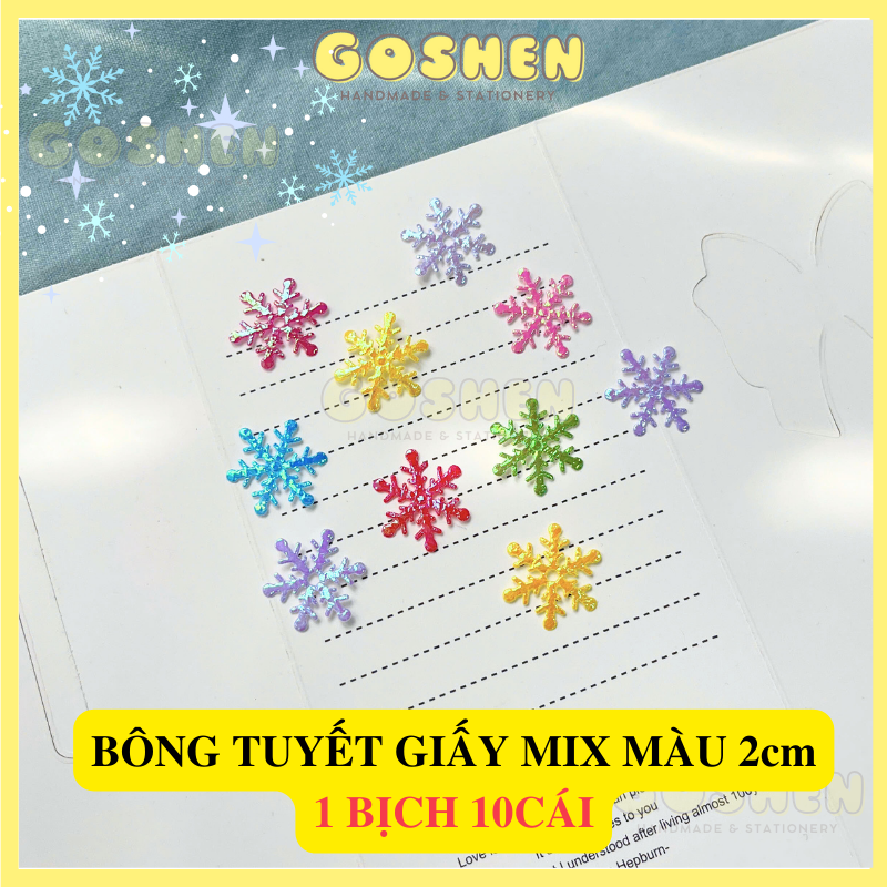 Charm Bông Tuyết, Charm Hạt Ngọc, Chuông, Hộp Quà Phụ Kiện Trang Trí Noel, Giáng Sinh