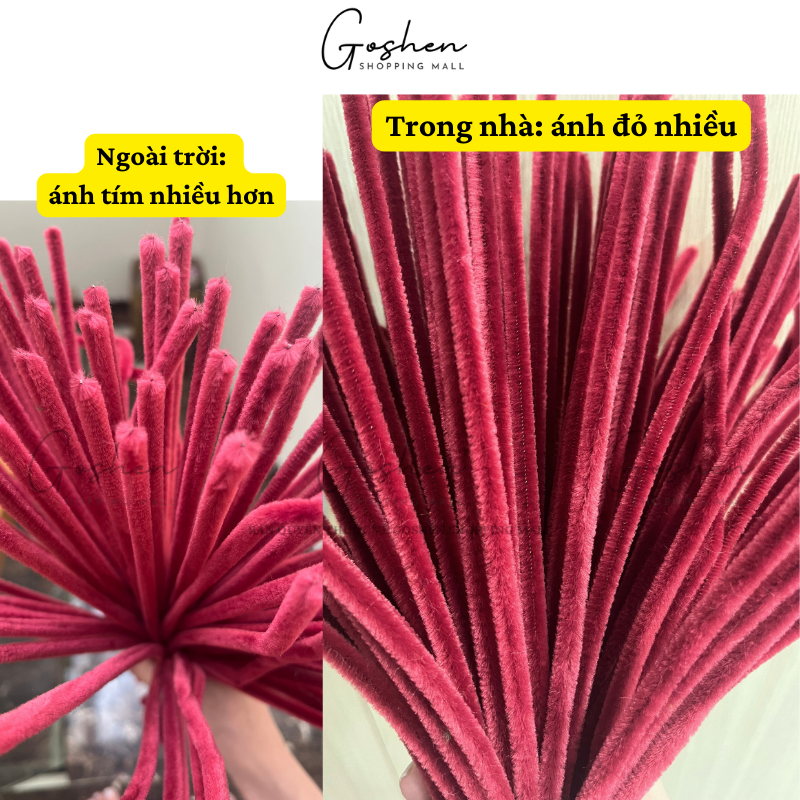 Kẽm Nhung Loại 1 Dày Đẹp Làm Hoa, Làm Đồ Handmade