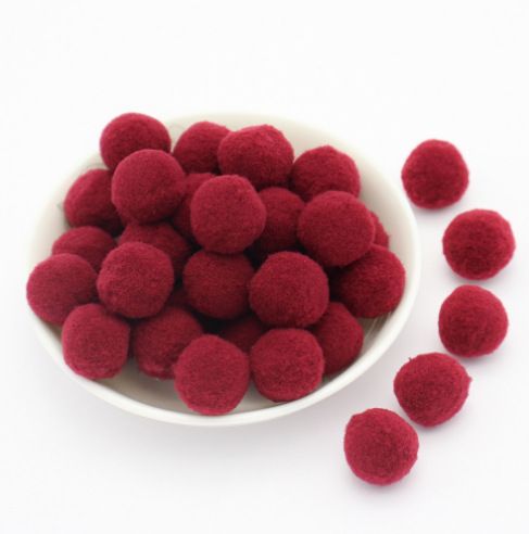 Pom Pom Cục Bông Hàng Đẹp Dùng Trang Trí, Làm Đồ Handmade Nhiều Kích Cỡ