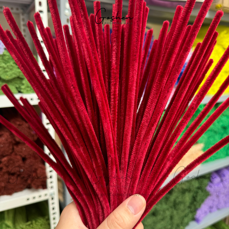 Kẽm Nhung Loại 1 Dày Đẹp Làm Hoa, Làm Đồ Handmade