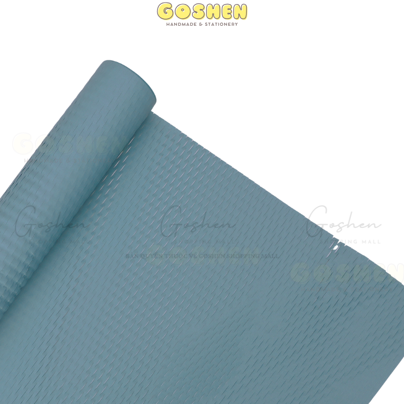 (50cm x 10m) Cuộn Giấy Gói Hoa Tổ Ong, Giấy Kéo Lưới Lục Giác Nghệ Thuật