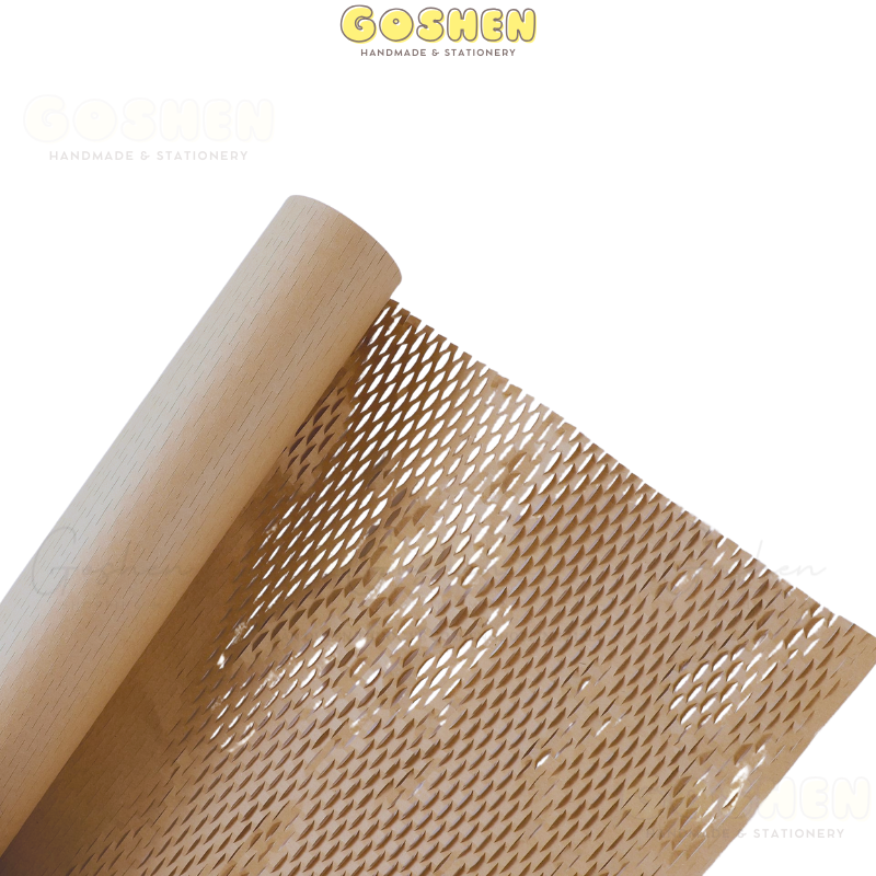 (50cm x 10m) Cuộn Giấy Gói Hoa Tổ Ong, Giấy Kéo Lưới Lục Giác Nghệ Thuật
