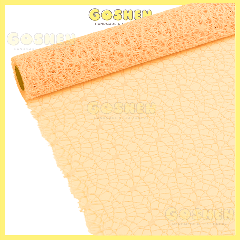 (Ngang 50cm) Cuộn Gói Hoa Lưới Nhện Cao Cấp - Quà Tặng - Handmade