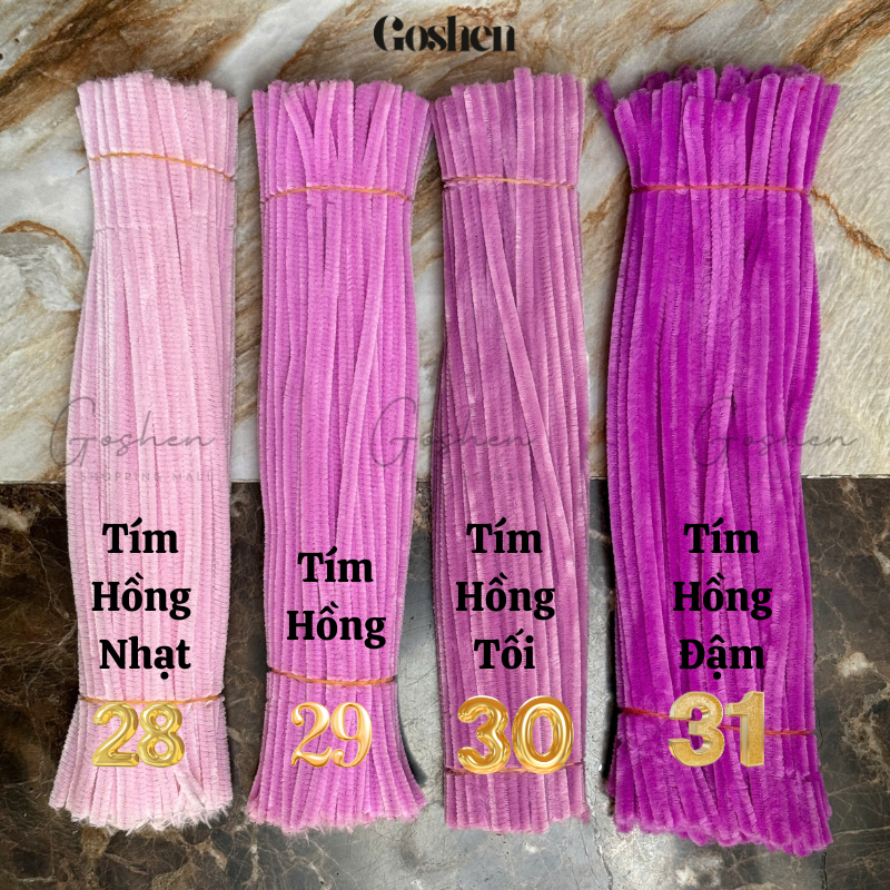 Kẽm Nhung Loại 1 Dày Đẹp Làm Hoa, Làm Đồ Handmade