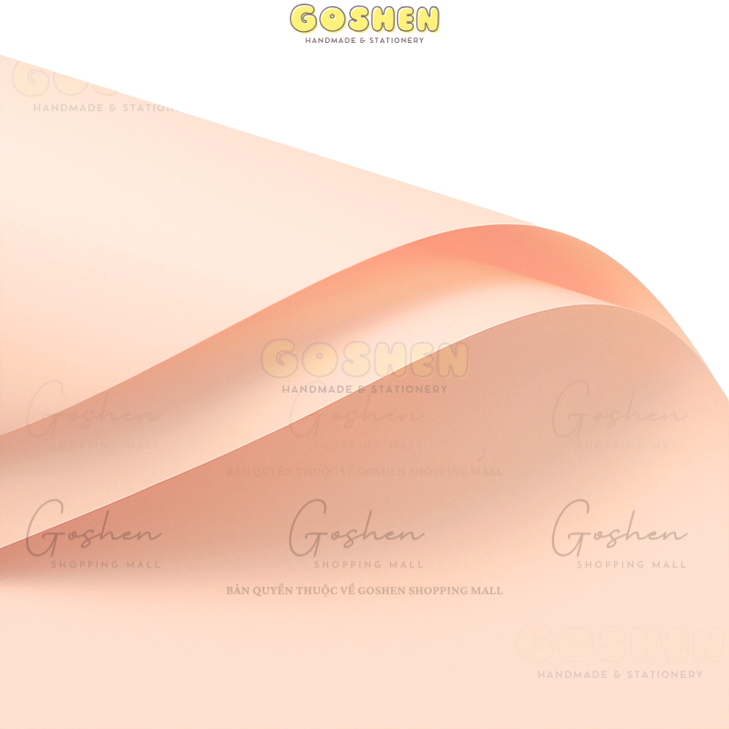 (58*58cm) Giấy Satin Gói Hoa Mờ Đặc Cao Cấp Không Thấm Nước, Màu Đẹp Sắc Nét.