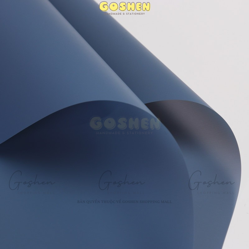(58cm x 58cm) Giấy Bóng Mờ Trơn. Gói Hoa Gói Quà Dày Dặn