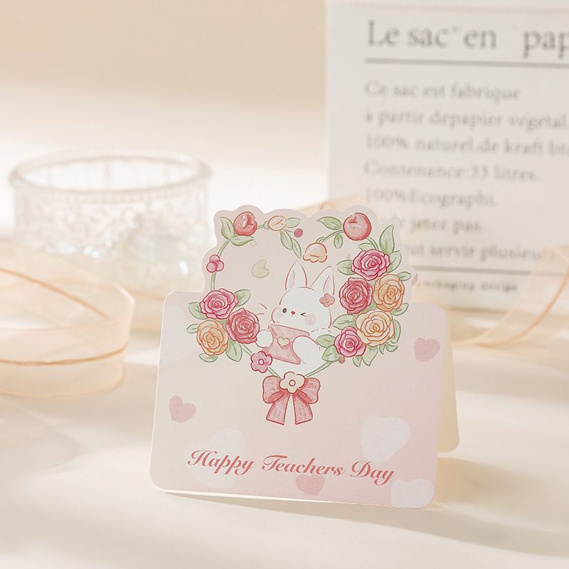 Thiệp Hình Bó Hoa, Thiệp Sinh Nhật, Thiệp Tặng Cô, Thiệp Lễ 8/3, 20/11 Tặng Thầy Cô