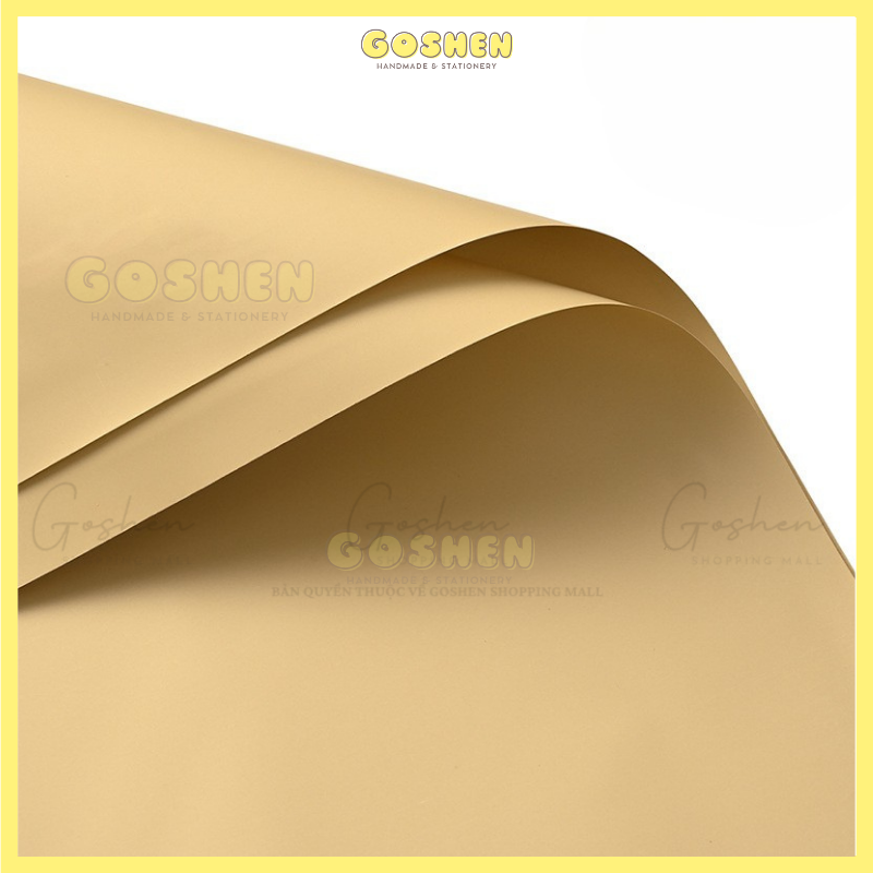 (58*58cm) Giấy Satin Gói Hoa Mờ Đặc Cao Cấp Không Thấm Nước, Màu Đẹp Sắc Nét.