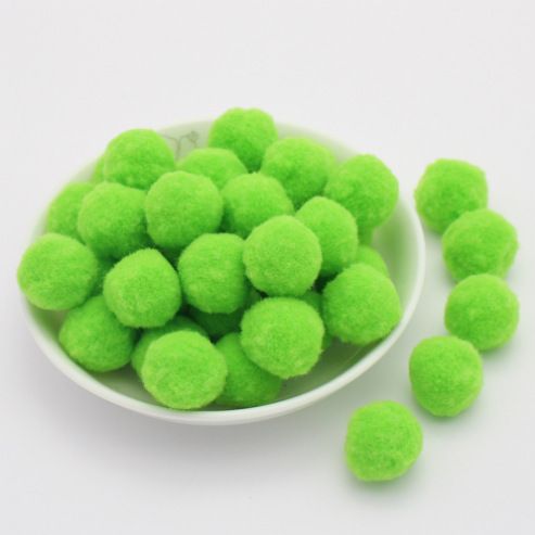 Pom Pom Cục Bông Hàng Đẹp Dùng Trang Trí, Làm Đồ Handmade Nhiều Kích Cỡ