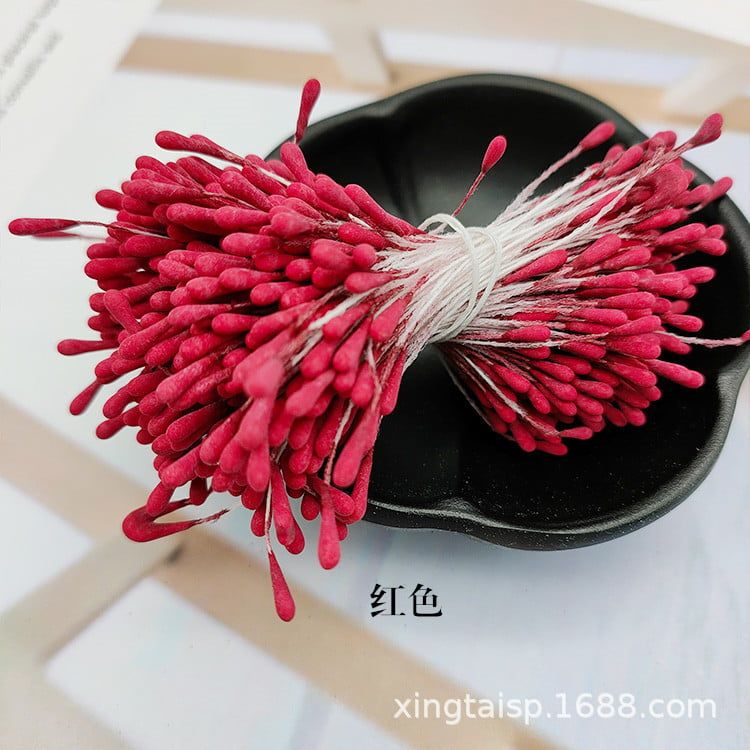 Nhụy hoa, nhuỵ bột làm hoa mai, đào, mẫu đơn, hoa handmade