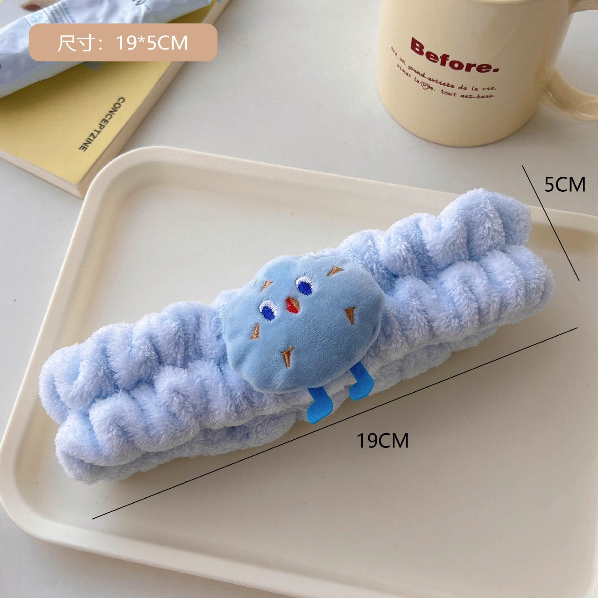 Băng Đô Cổ Tay Rửa Mặt Chống Ướt Áo Hoạt Hình Dễ Thương