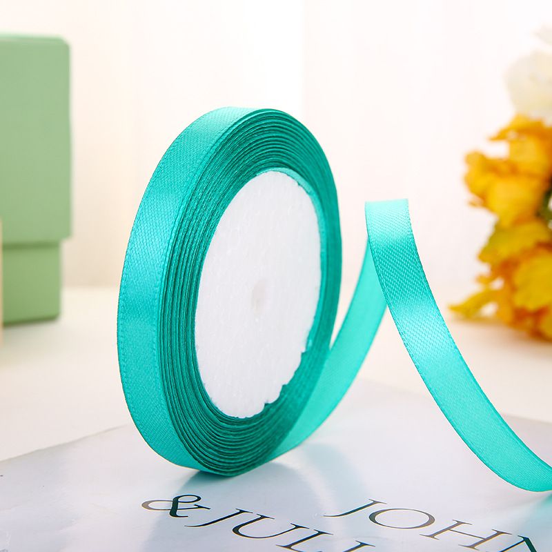 (Ngang 1cm) Ruy Băng Lụa Trơn- Phụ Kiện Làm Hoa, Hoa Giả, Cây Giả, Quà
