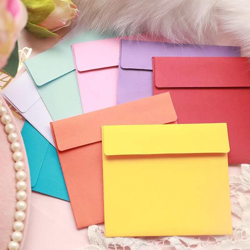 Thiệp Mini Trái Tim Đáng Yêu Ghi Lời Nhắn, Chúc Mừng