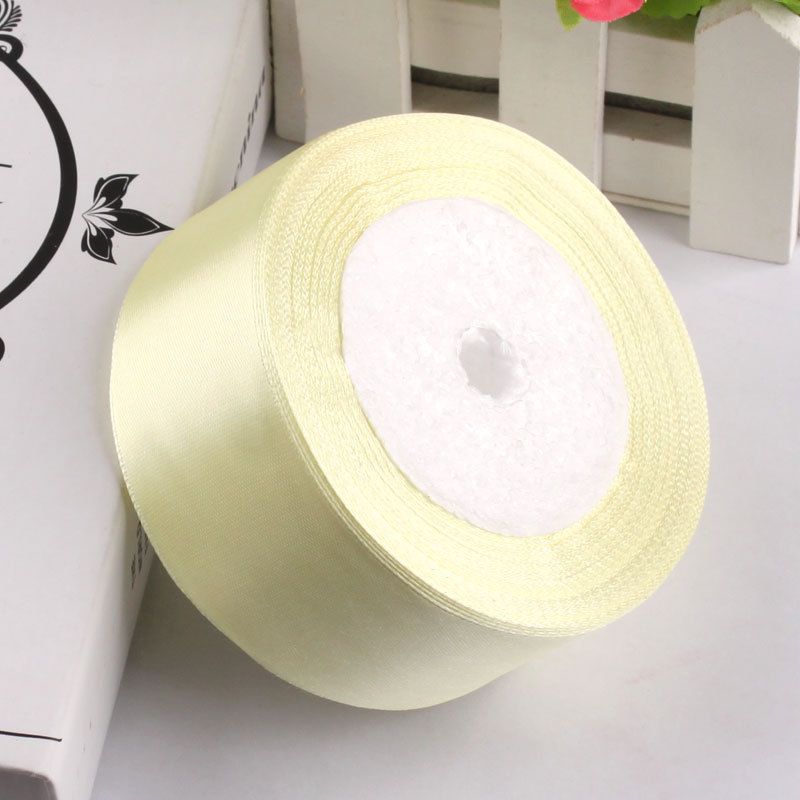 (4cm x 22met) 1 Cuộn Dây Ruy Băng Lụa Bản 4cm