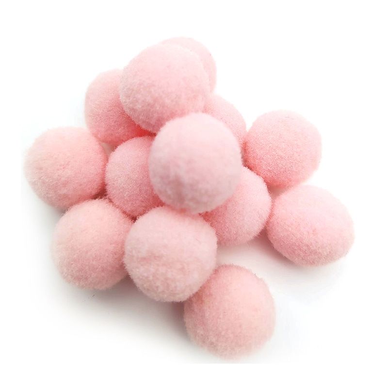 Pom Pom Cục Bông Hàng Đẹp Dùng Trang Trí, Làm Đồ Handmade Nhiều Kích Cỡ