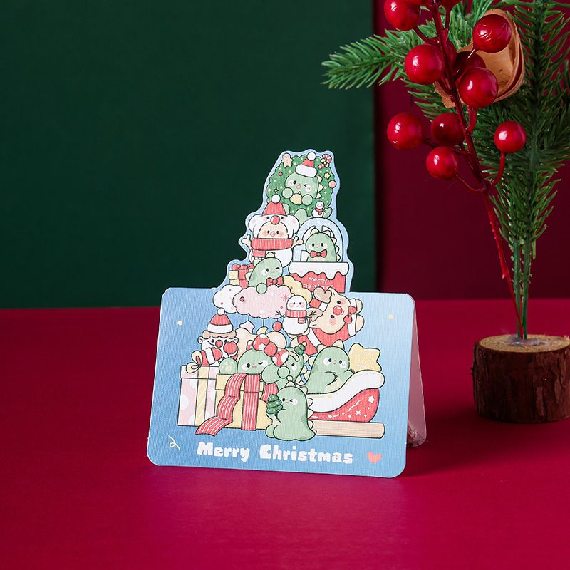 Thiệp Mini Đáng Yêu Chúc Mừng Lễ Giáng Sinh, Noel