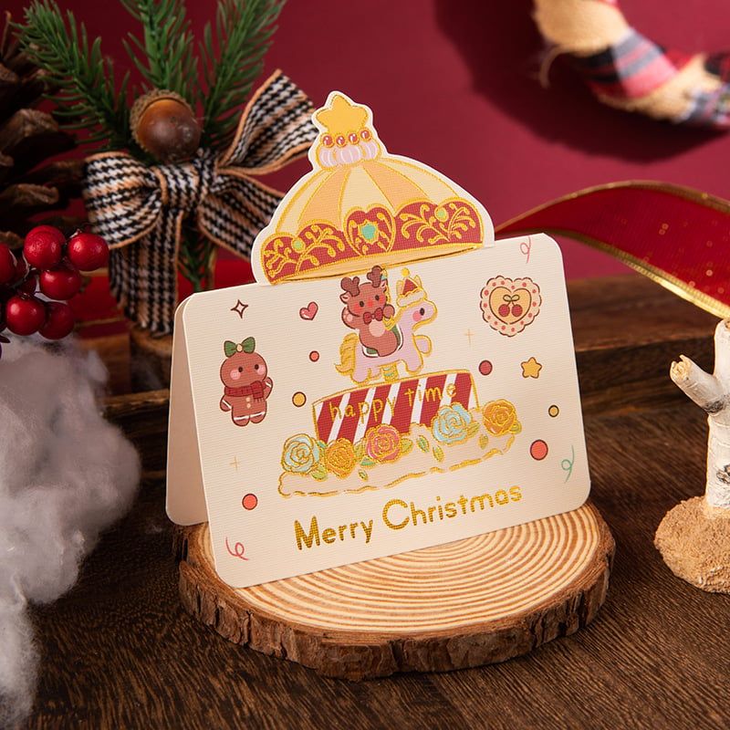 Thiệp Mini Đáng Yêu Chúc Mừng Lễ Giáng Sinh, Noel