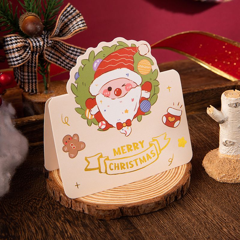 Thiệp Mini Đáng Yêu Chúc Mừng Lễ Giáng Sinh, Noel