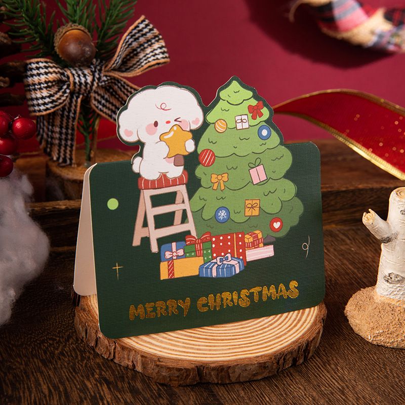 Thiệp Mini Đáng Yêu Chúc Mừng Lễ Giáng Sinh, Noel