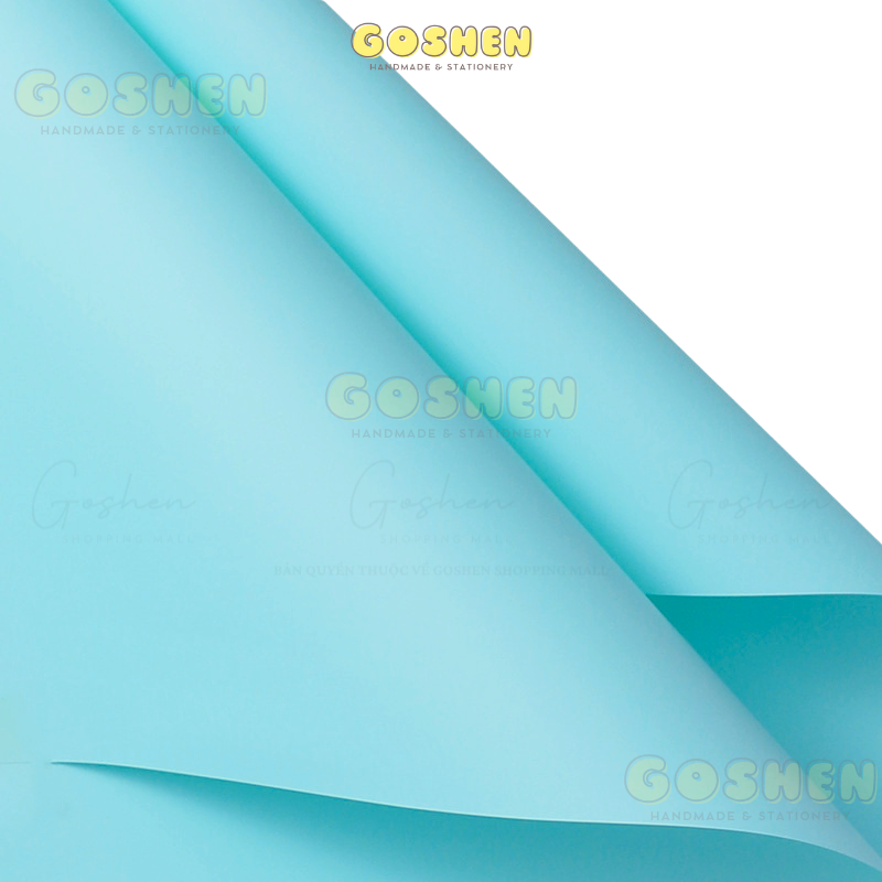 (58*58cm) Giấy Satin Gói Hoa Mờ Đặc Cao Cấp Không Thấm Nước, Màu Đẹp Sắc Nét.