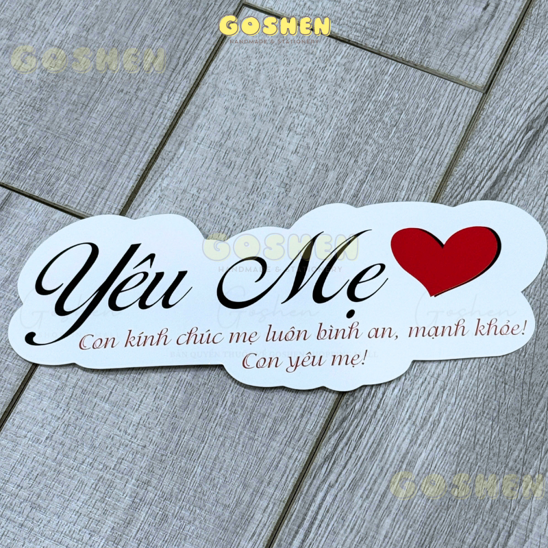 (Lẻ 1 cái) BANNER Theo Even, Nhiều Mẫu Mã, Dày, Cứng Cáp 12cm.
