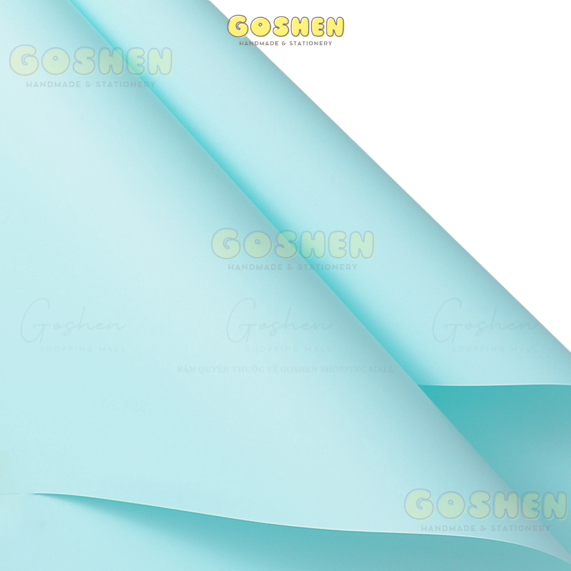 (58*58cm) Giấy Satin Gói Hoa Mờ Đặc Cao Cấp Không Thấm Nước, Màu Đẹp Sắc Nét.