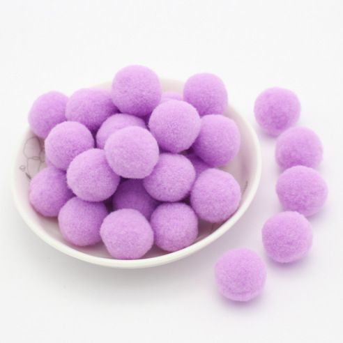 Pom Pom Cục Bông Hàng Đẹp Dùng Trang Trí, Làm Đồ Handmade Nhiều Kích Cỡ