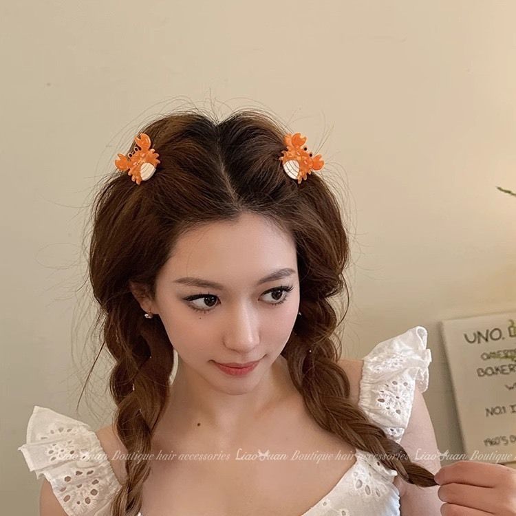 Kẹp Sao Biến, Cua Ốc, Kẹp Hải Sản Dễ Thương Cute Mini Nhỏ Xinh