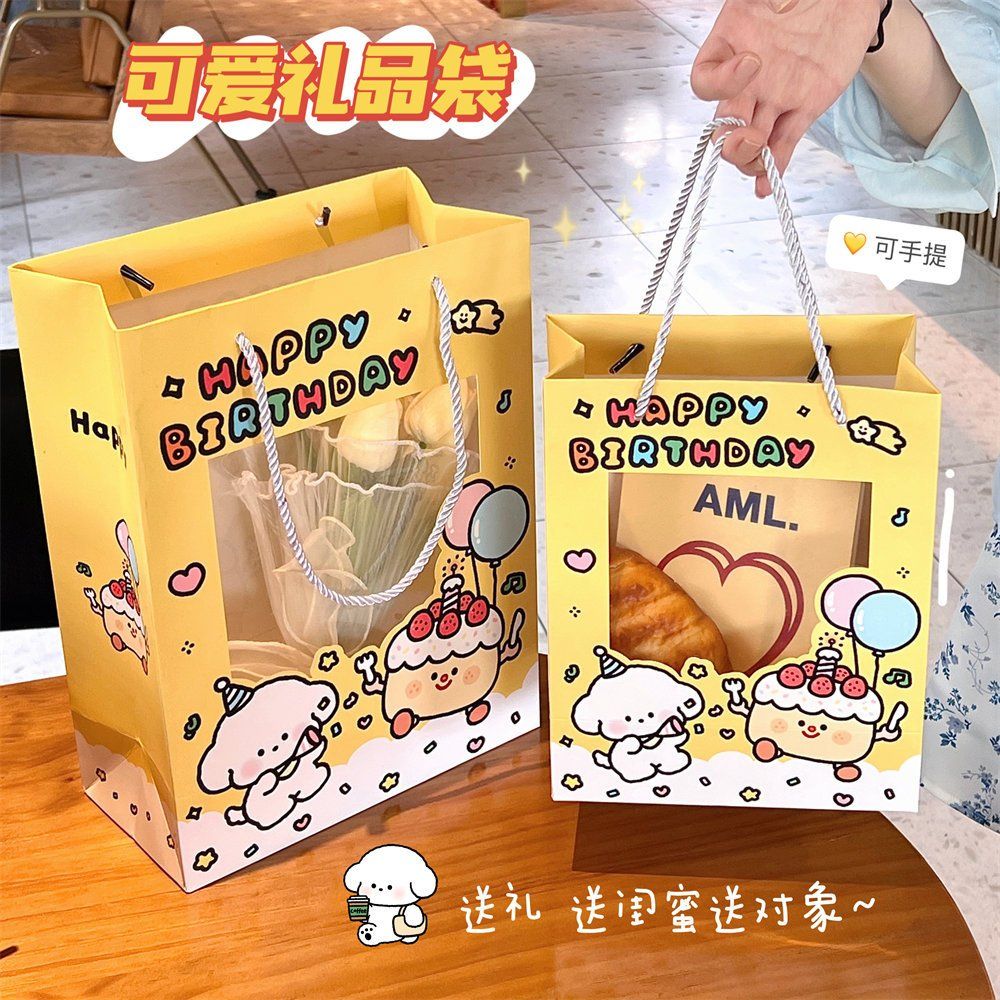 Túi Giấy Đựng Quà Nhiều Mẫu Dễ Thương Dày Dặn
