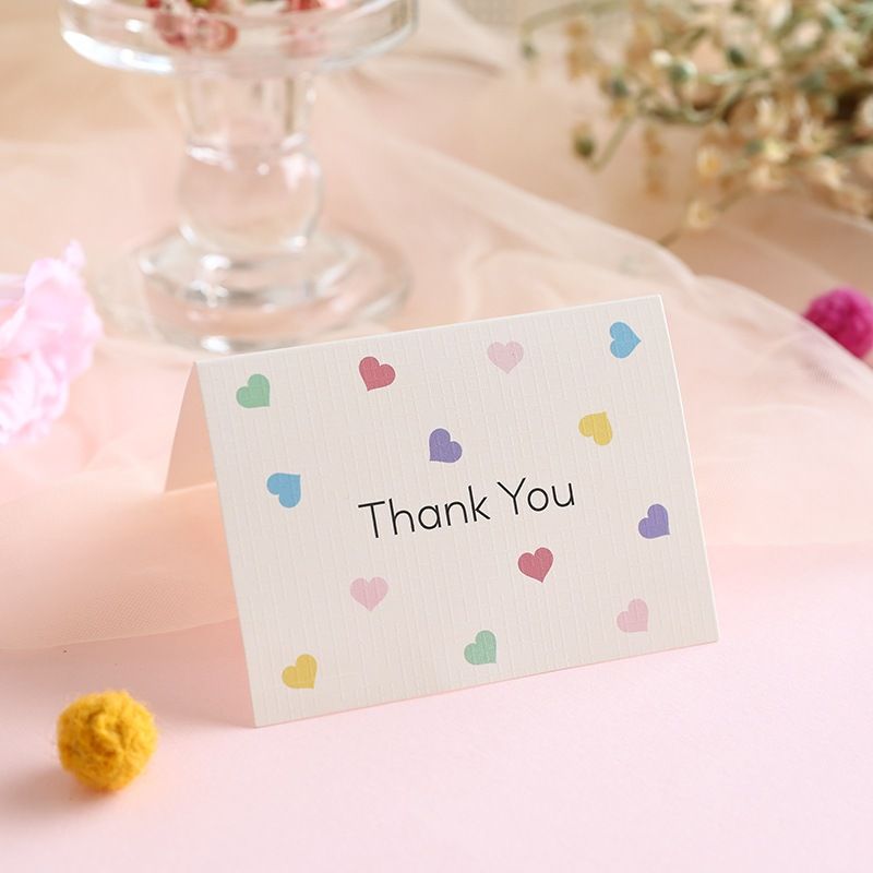 Thiệp Cảm Ơn, Thiệp Chúc Mừng Phong Cách Dễ Thương Hiện Đại