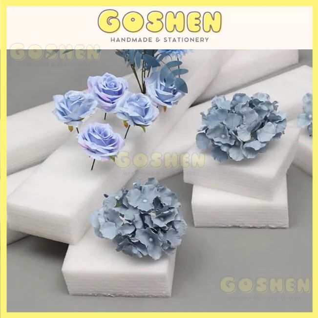 (Dày 4cm) Foam PE - Mút - Xốp Cắm Hoa, Lót Hàng Siêu Đàn Hồi- Phụ Kiện Bó Hoa