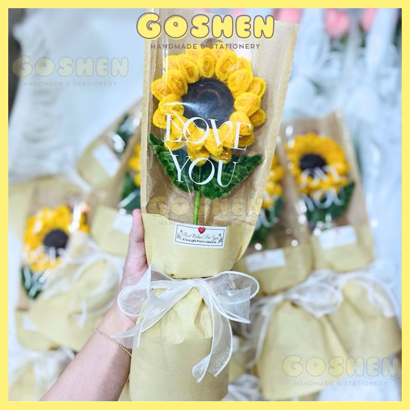 Bó Hoa Kẽm Nhung Làm Sẵn Tặng Thầy Cô, Tặng Mẹ, Tặng Người Yêu 20/10, 20/11, 08/03, bó hoa tặng sinh nhật